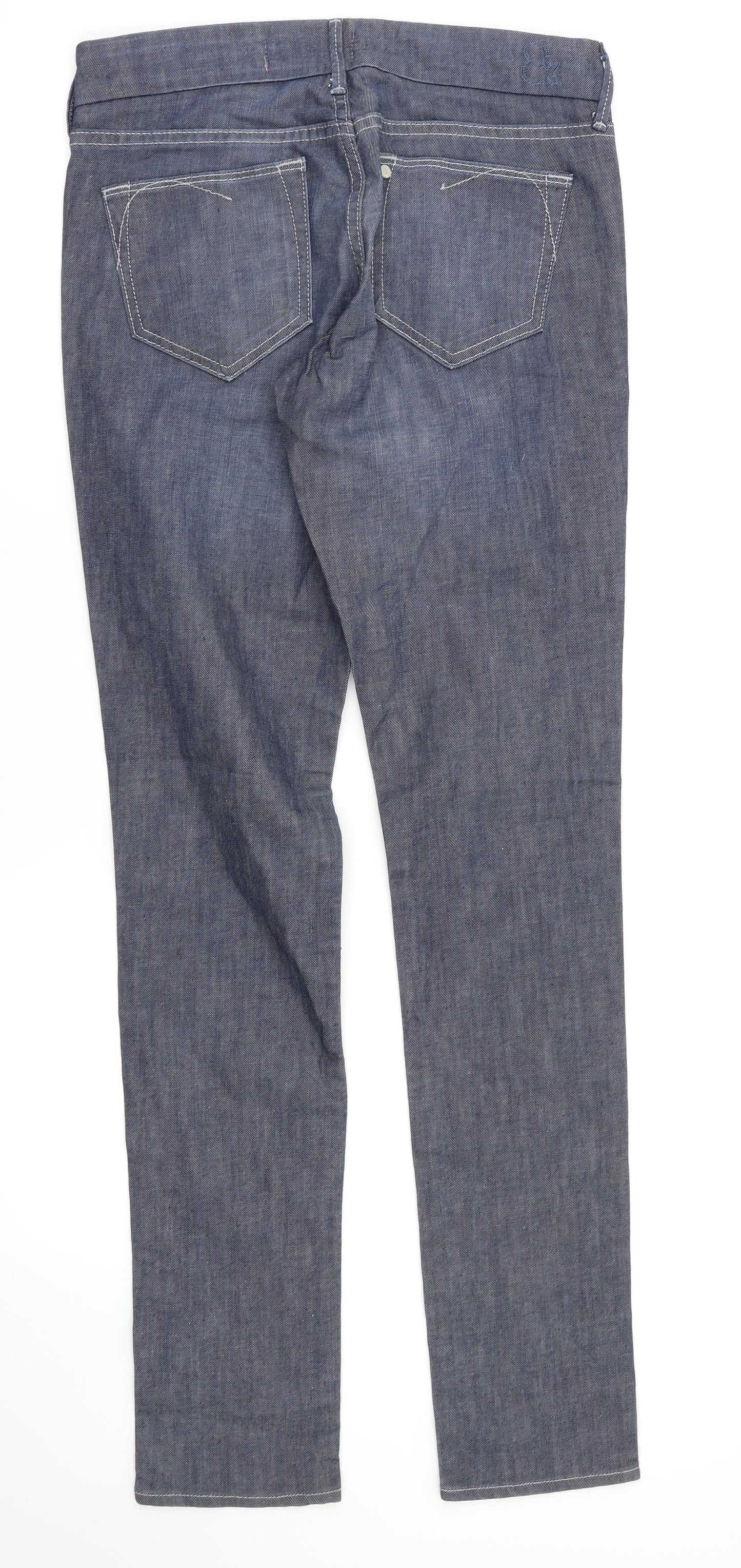 SQIN Womens Grey   Straight Jeans Size 26 L33.5 in