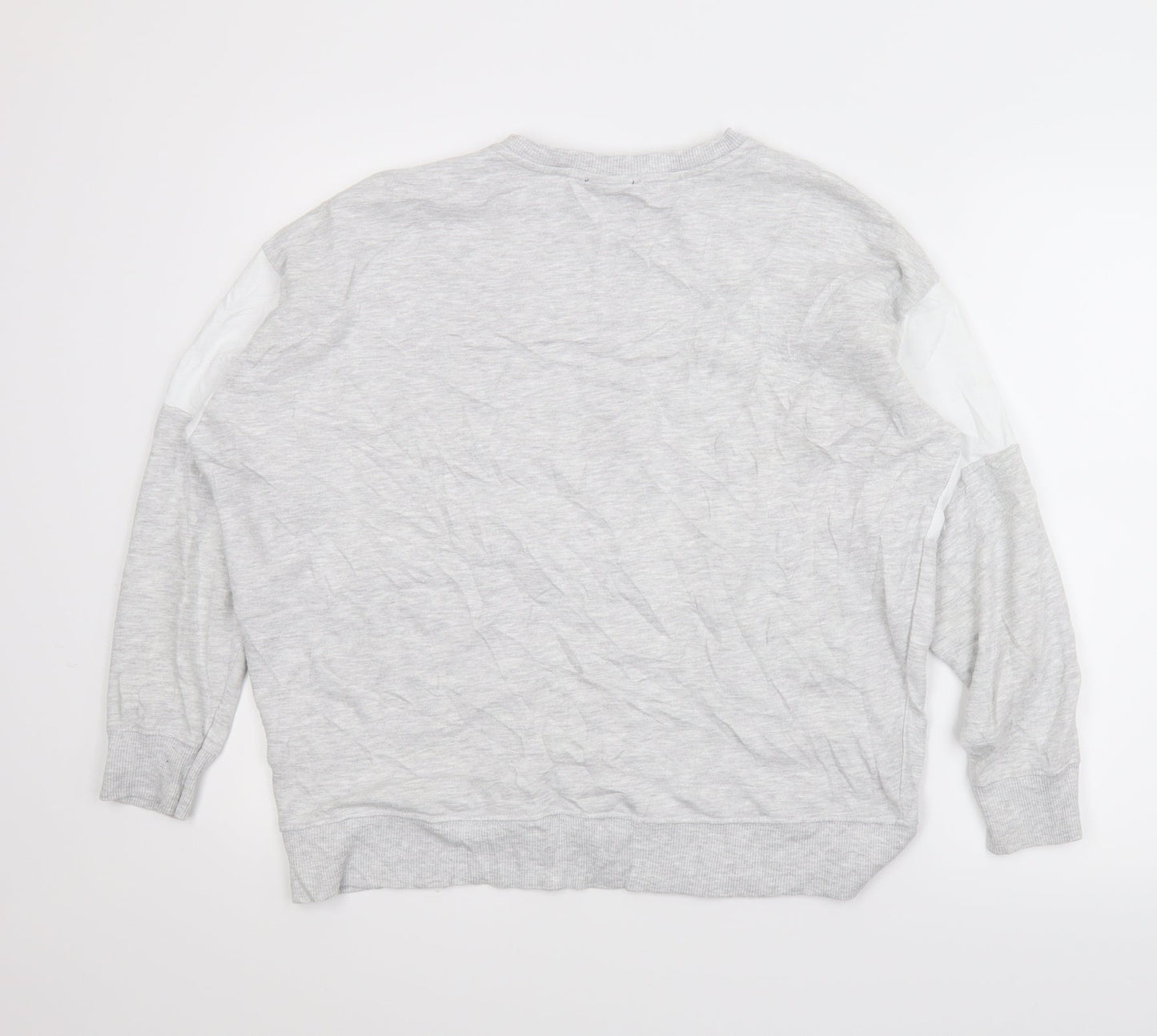 New Look Mens Grey   Pullover Sweatshirt Size S