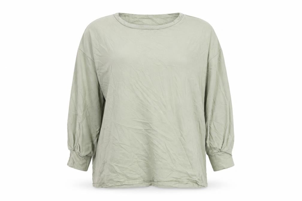 PRETTYLITTLETHING Womens Green   Pullover Sweatshirt Size 6