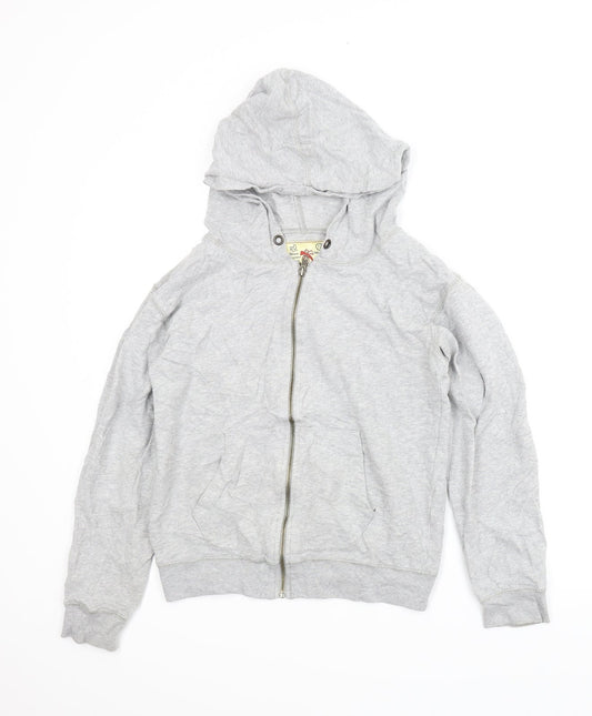 French Connection Womens Grey   Full Zip Hoodie Size XS