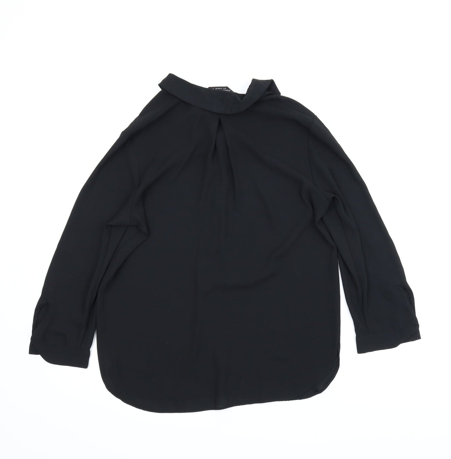Dorothy Perkins Womens Black   Basic Blouse Size 8