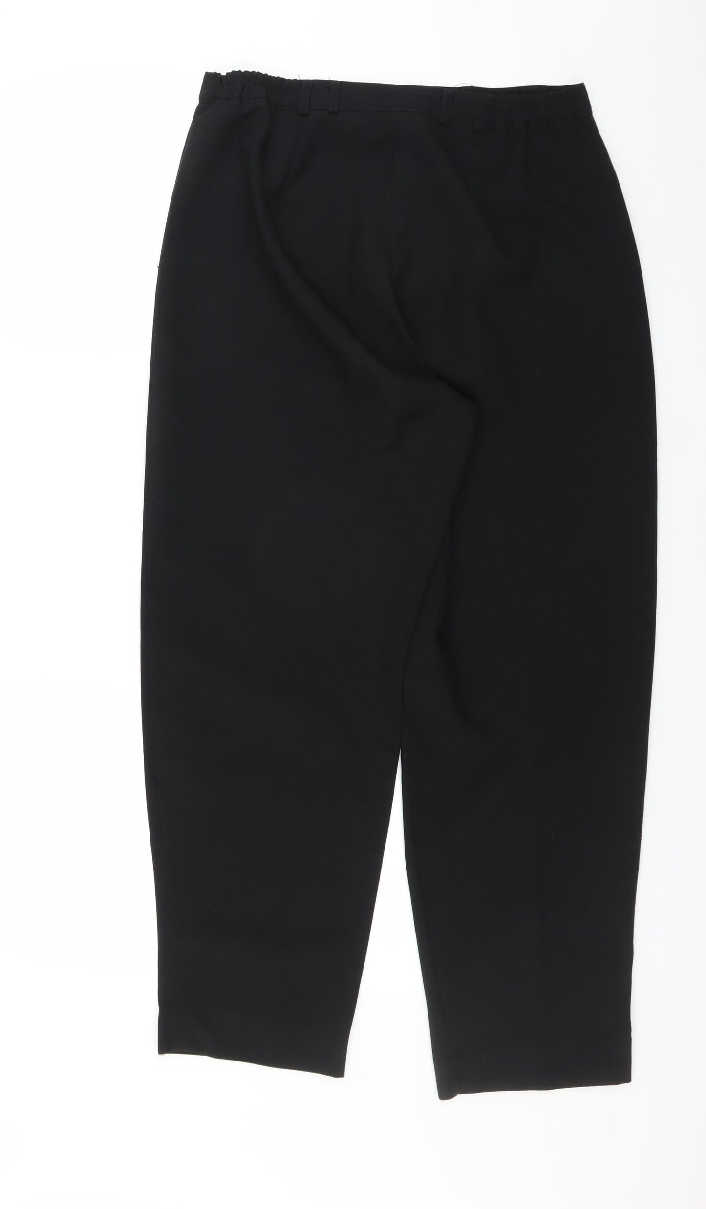Classics Womens Black   Trousers  Size 14 L27 in