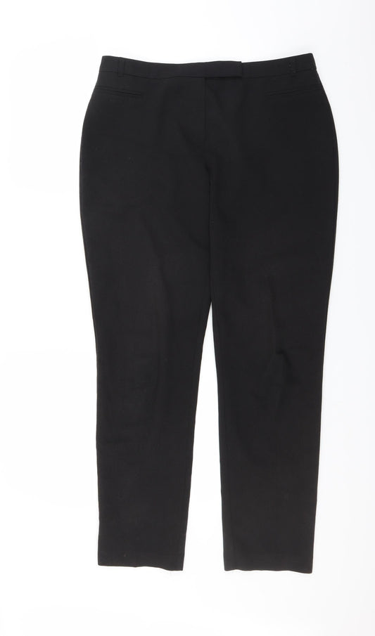 Dorothy Perkins Womens Black   Trousers  Size 12 L29 in