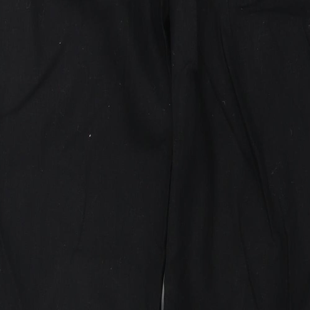 George Womens Black   Trousers  Size 12 L32 in
