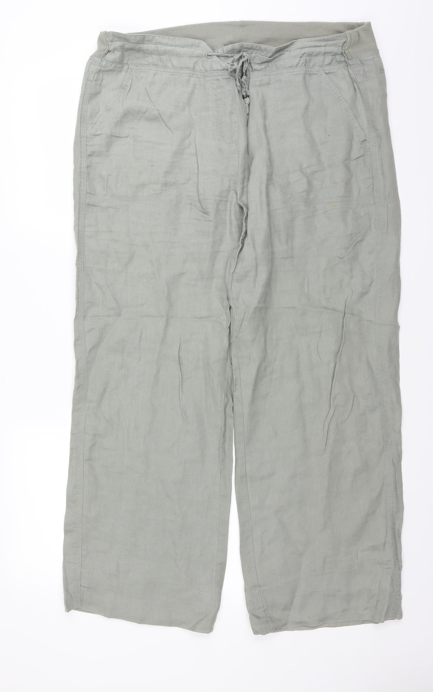 Preworn Womens Green   Trousers  Size 36 in L27 in