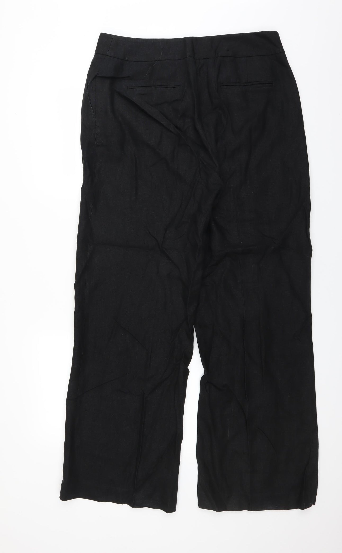 Artigiano Womens Black   Trousers  Size 14 L30 in