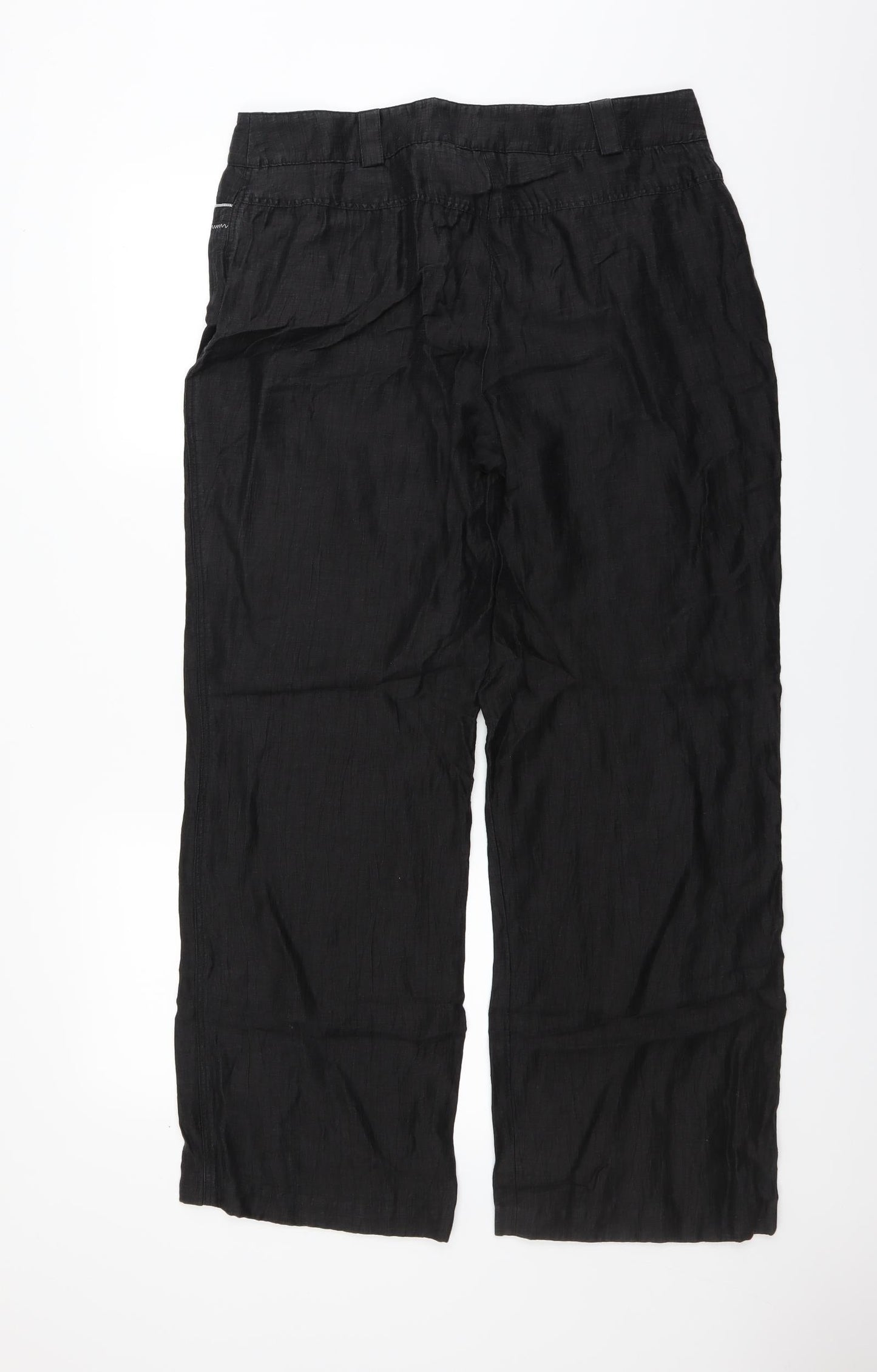 Gelco Womens Black   Trousers  Size 14 L32 in