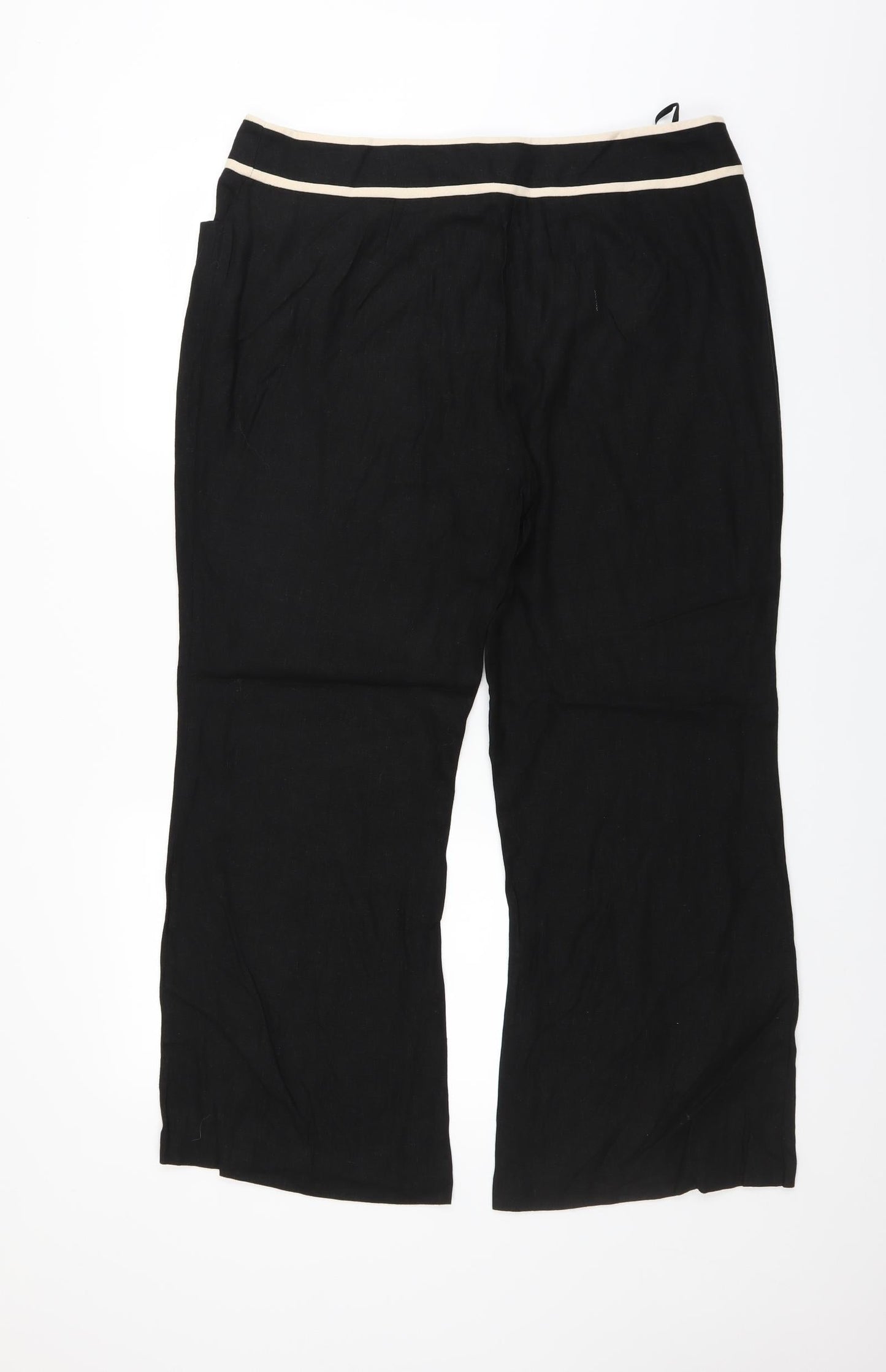 South Womens Black   Trousers  Size 36 in L27 in