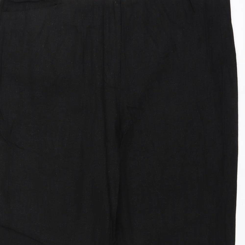 South Womens Black   Trousers  Size 36 in L27 in