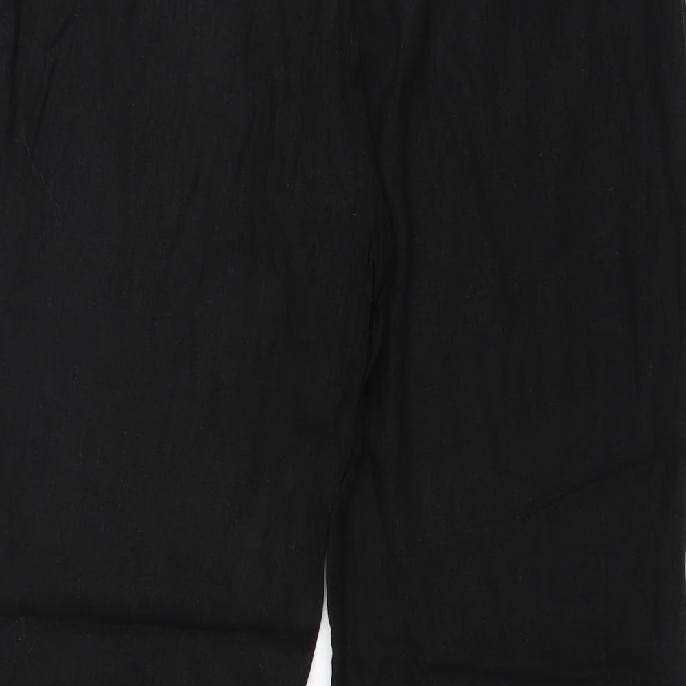 South Womens Black   Trousers  Size 36 in L27 in