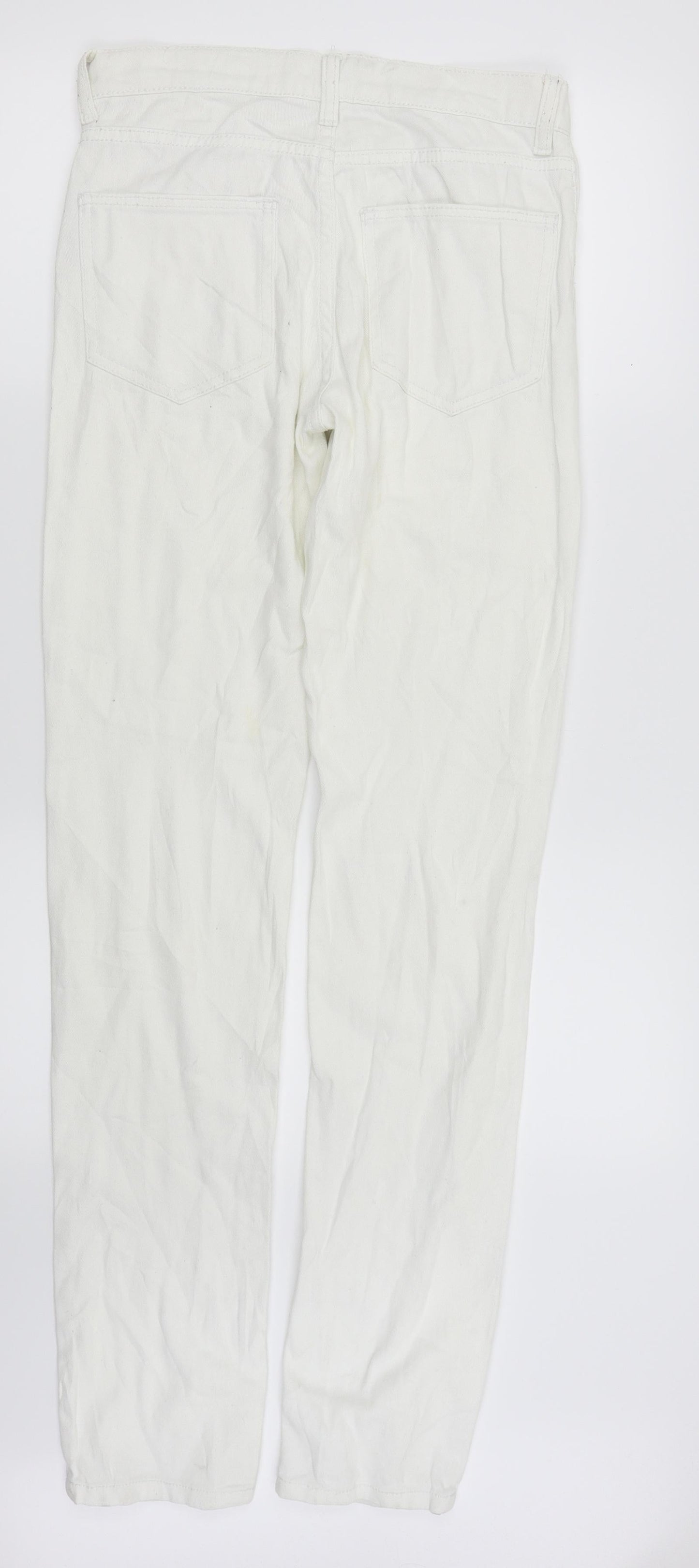 C DENIM Womens White   Skinny Jeans Size 34 L33 in