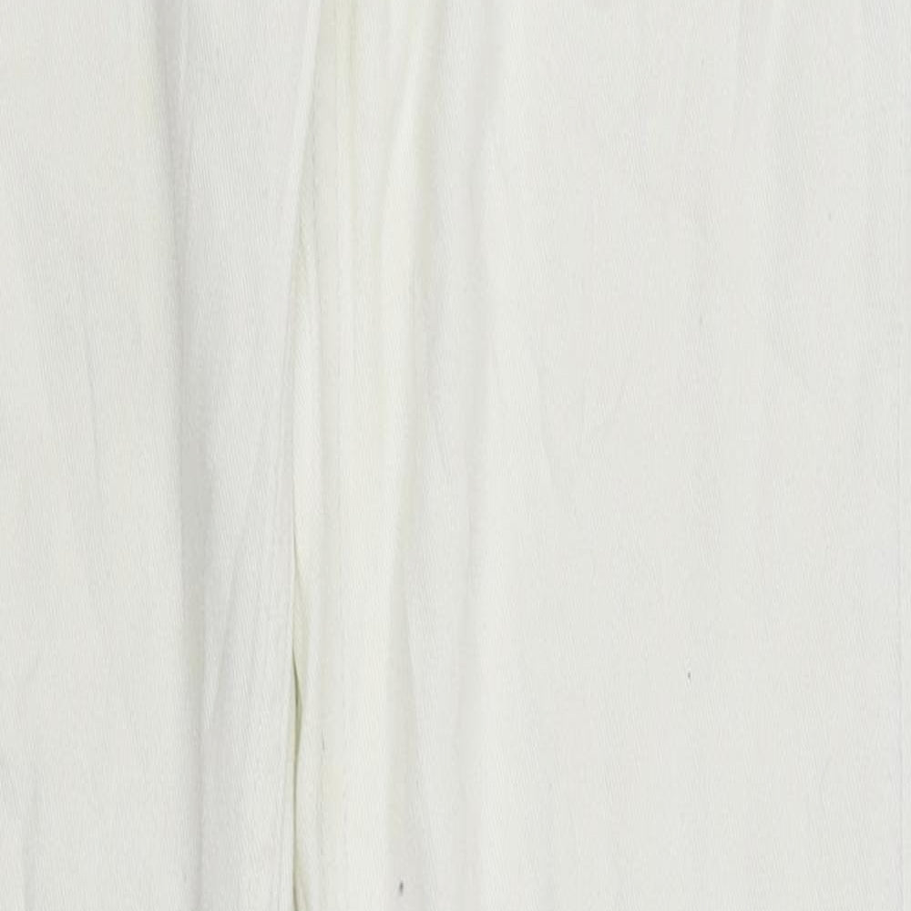 C DENIM Womens White   Skinny Jeans Size 34 L33 in