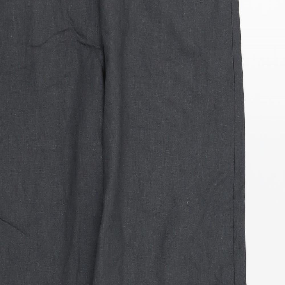 Dorothy Perkins Womens Grey   Trousers  Size 12 L27 in