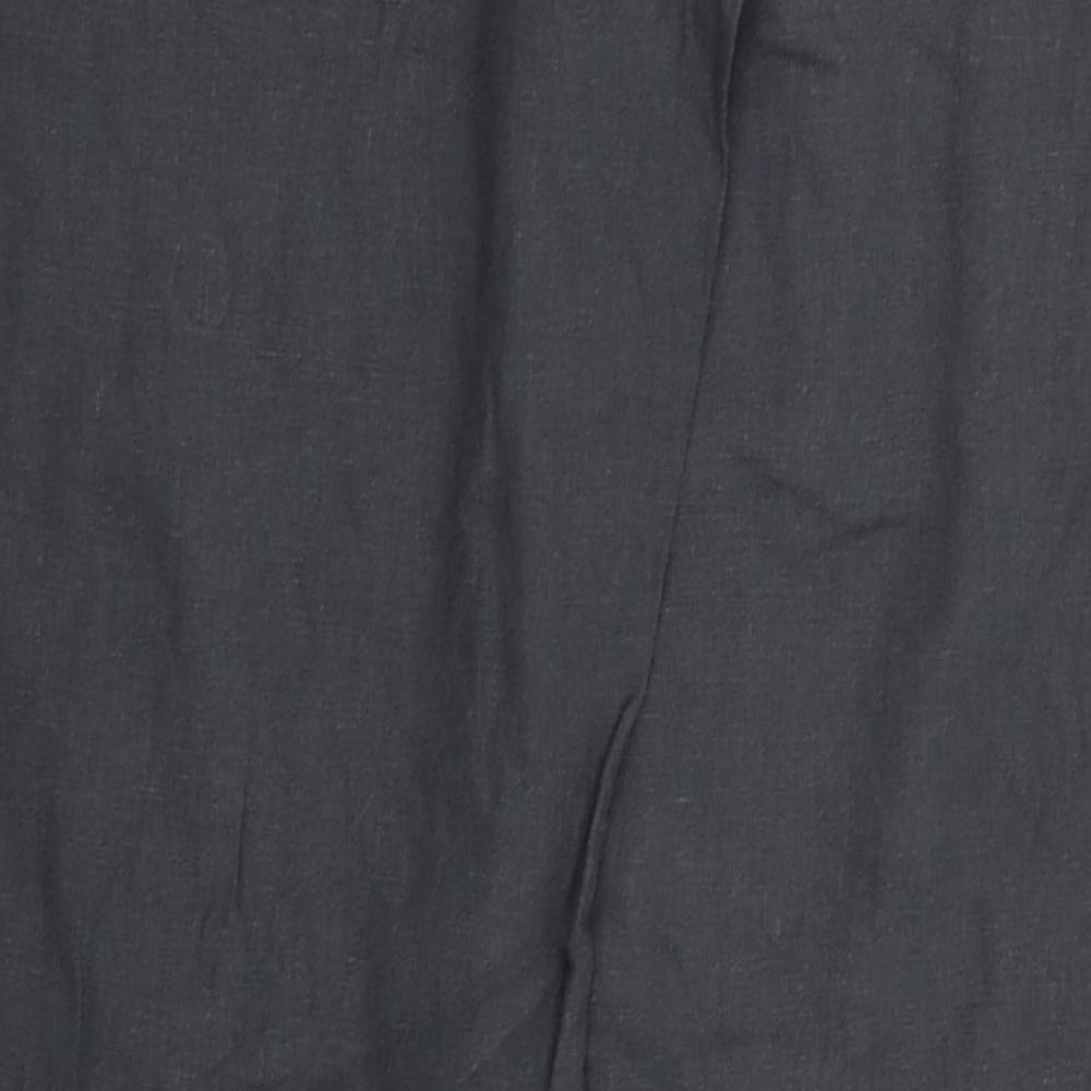 Dorothy Perkins Womens Grey   Trousers  Size 12 L27 in