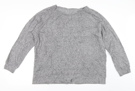 F&F Womens Grey   Pullover Jumper Size 16