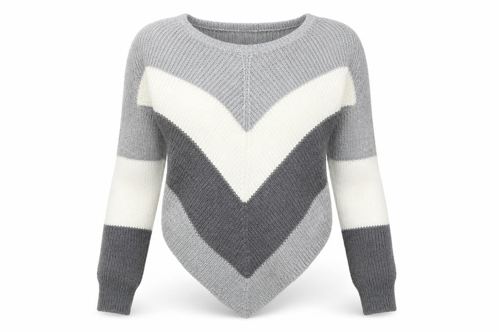Select Womens Grey   Pullover Jumper Size M
