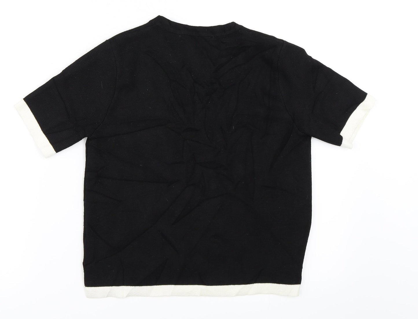 Zara Womens Black   Basic T-Shirt Size S