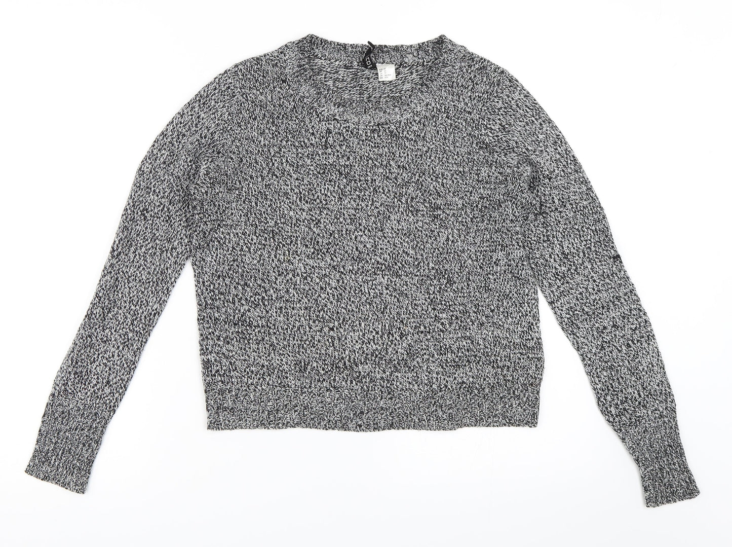 H&M Womens Black   Pullover Jumper Size XS