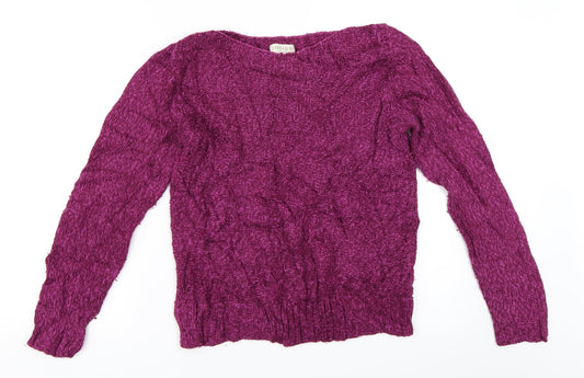 Marks and Spencer Womens Purple   Pullover Jumper Size 12