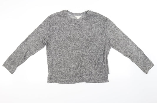 H&M Womens Grey   Pullover Jumper Size S