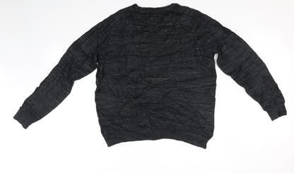 Back view of Next women’s grey jumper, size L