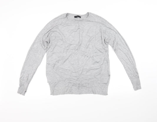 Zara Knit Womens Grey   Pullover Jumper Size S