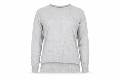 Front view of Zara Knit women’s grey jumper, size S