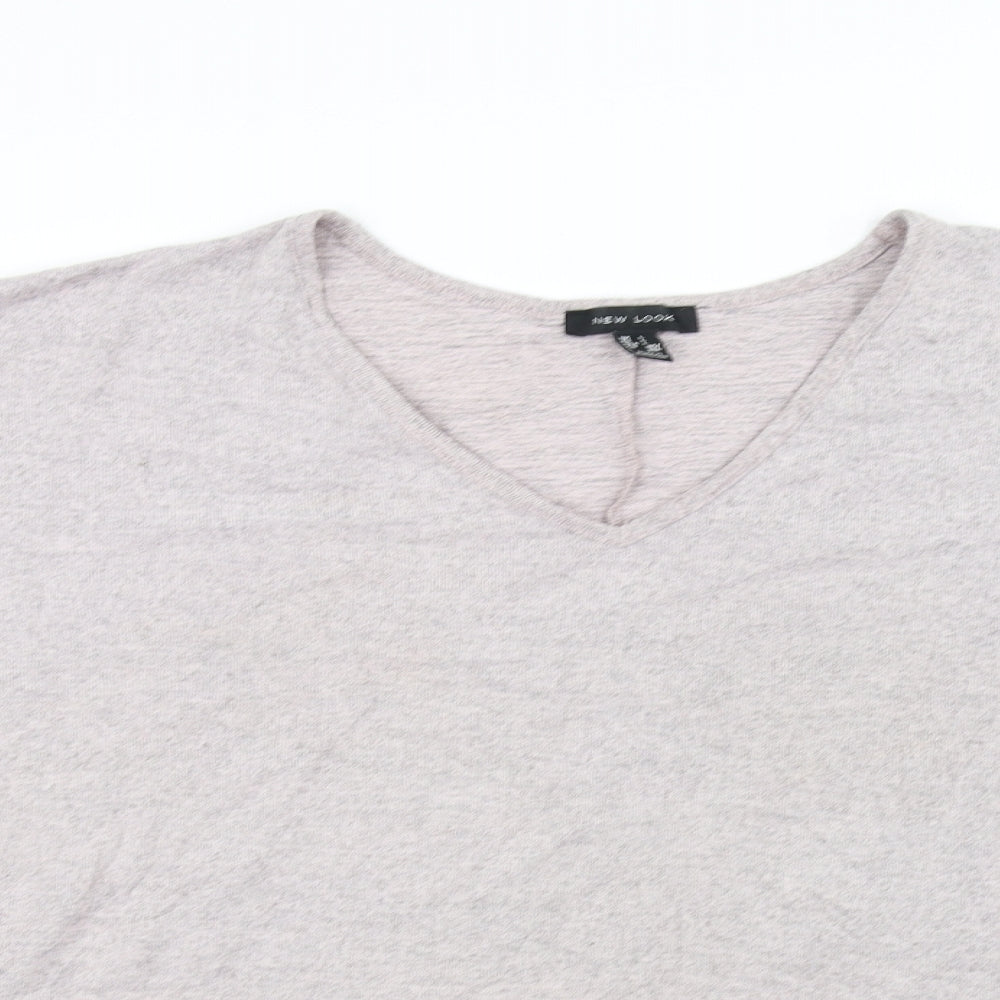 New Look Womens Purple   Pullover Jumper Size L