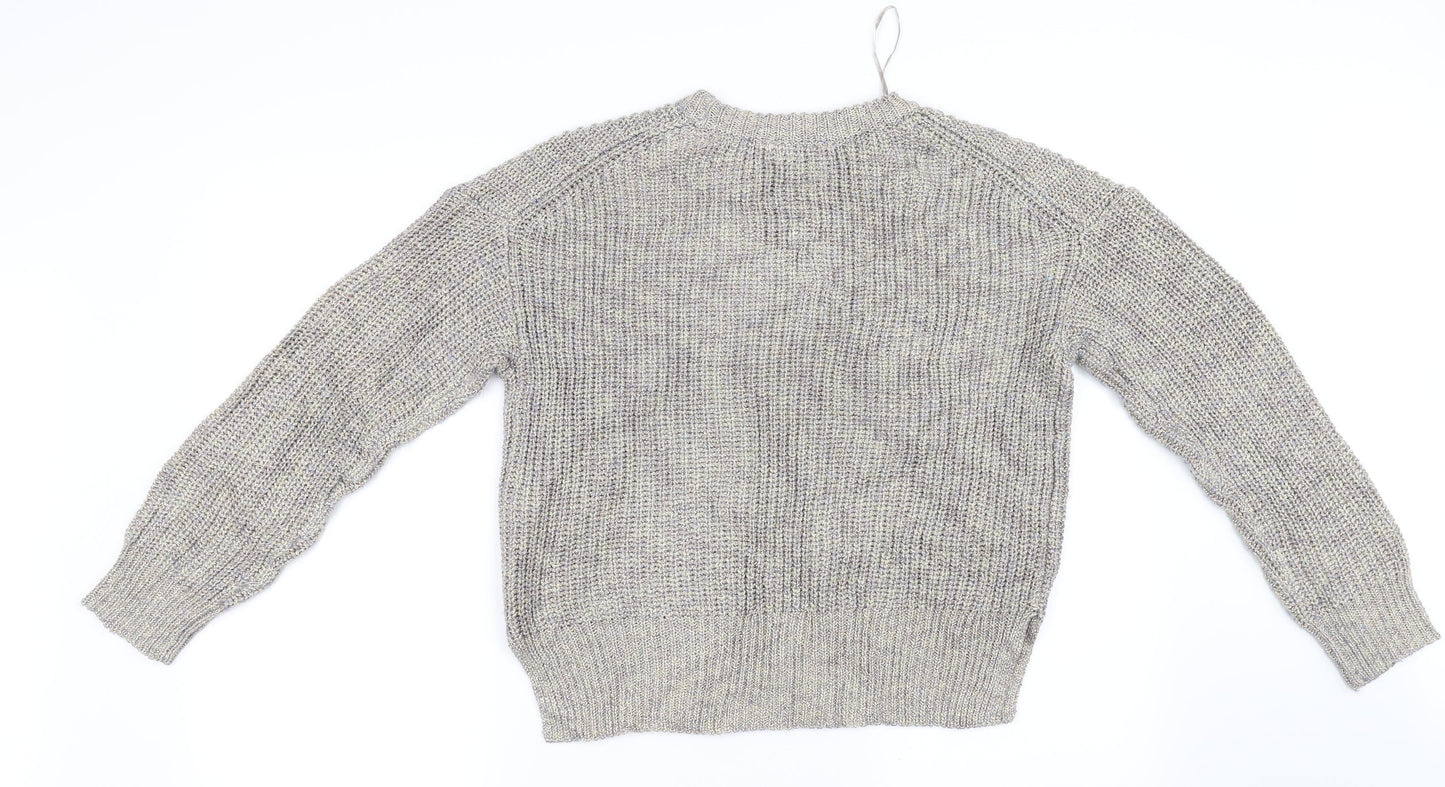 Marks and Spencer Womens Grey   Pullover Jumper Size 10