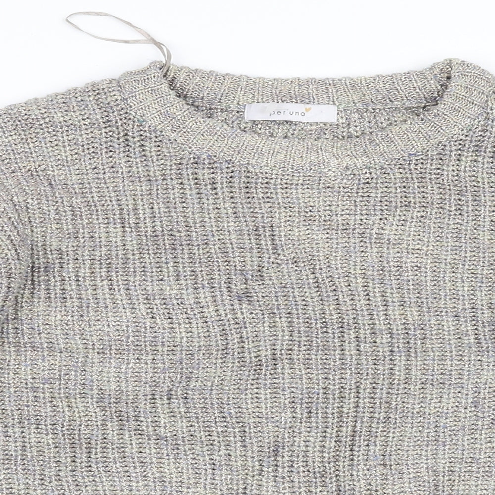 Marks and Spencer Womens Grey   Pullover Jumper Size 10