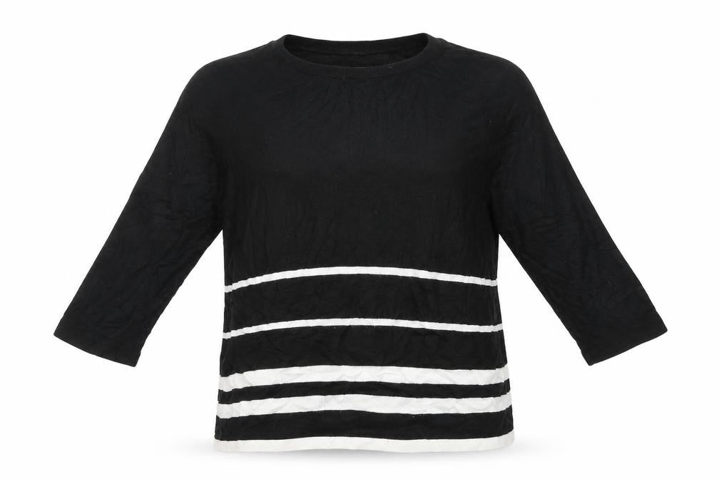 tezens Womens Black   Basic T-Shirt Size M