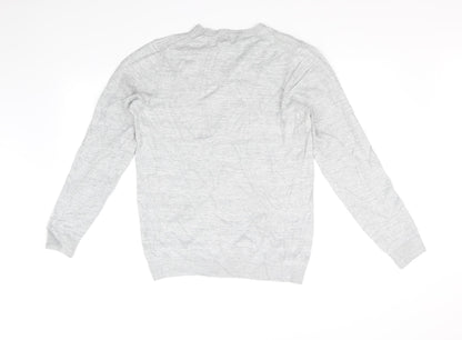 Back view of Next women’s grey jumper, size S