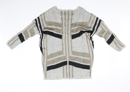 Back view of Tu women’s grey jumper, size M