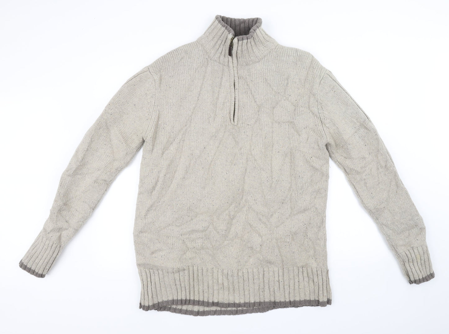 ALS Womens Beige   Pullover Jumper Size L