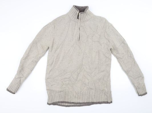 ALS Womens Beige   Pullover Jumper Size L