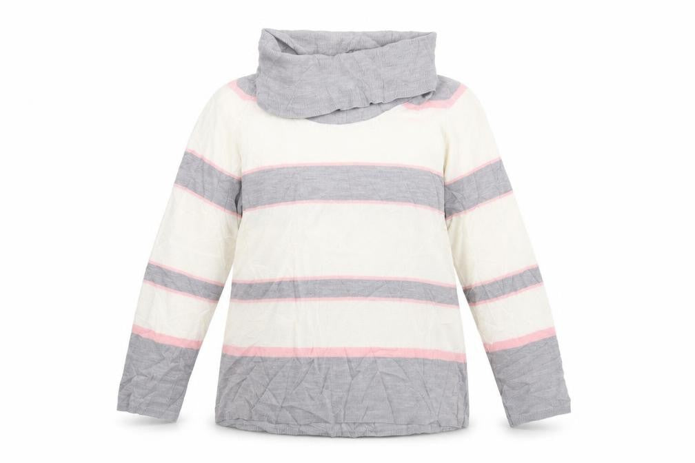 Marks & Spencer Collection Womens Yellow Striped  Pullover Jumper Size 16