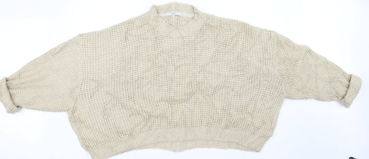 NEXT Womens Beige   Pullover Jumper Size XL