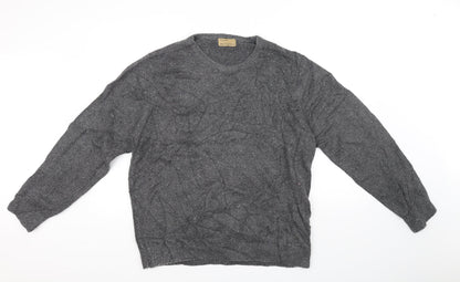 Additional front view of Next men’s grey jumper, size M
