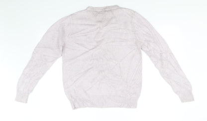 Back view of Berkertex women’s pink jumper, size UK 12
