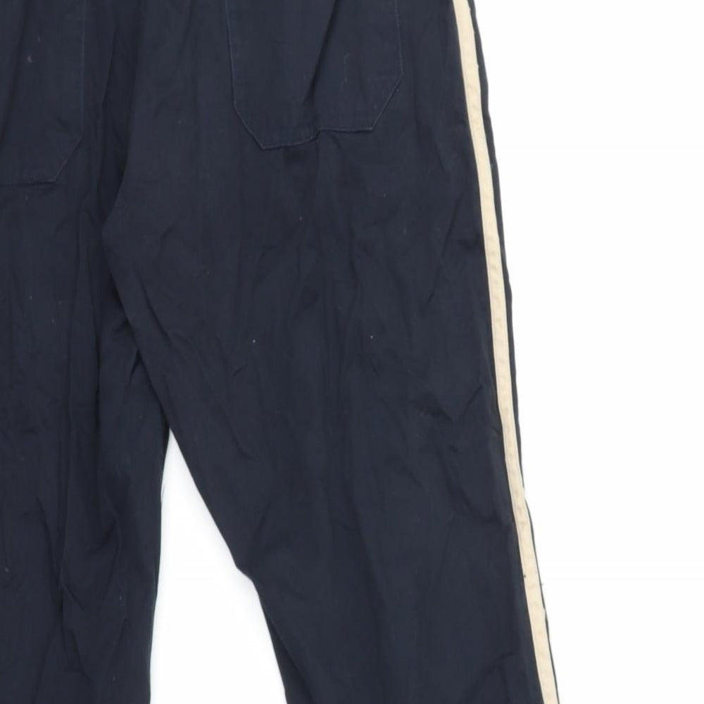 CLASSIC  Womens Blue   Cropped Trousers Size 12 L26 in