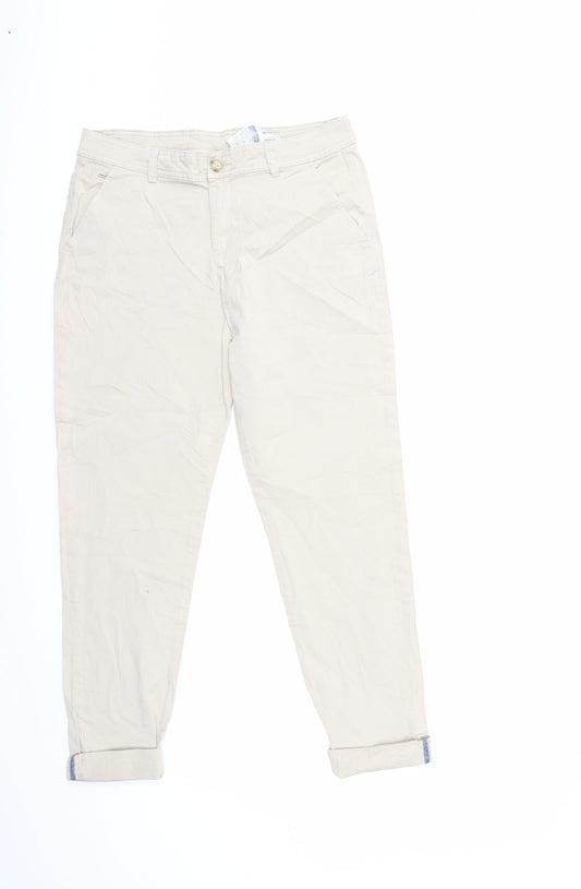 Clockhouse Womens Beige   Trousers  Size 8 L27 in