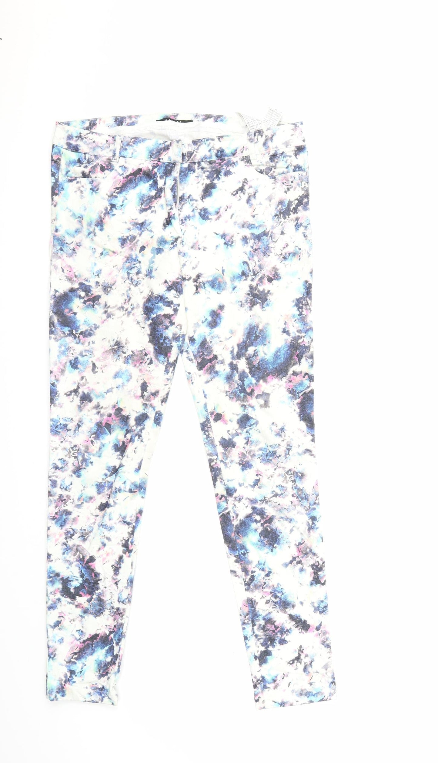 Mohito Womens White  Denim Skinny Jeans Size 8 L27 in