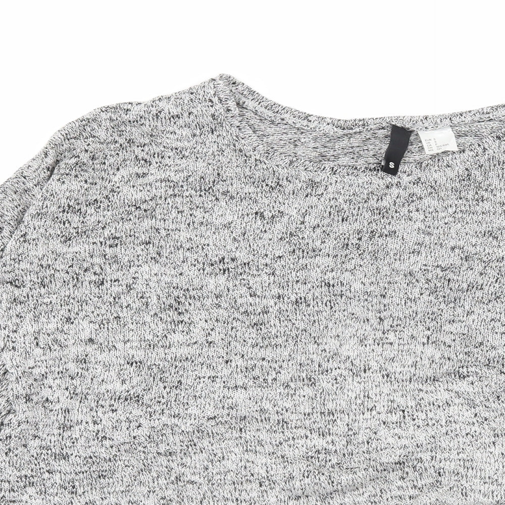 Divided by H&M Womens Grey  Knit Pullover Jumper Size S  - Open Back
