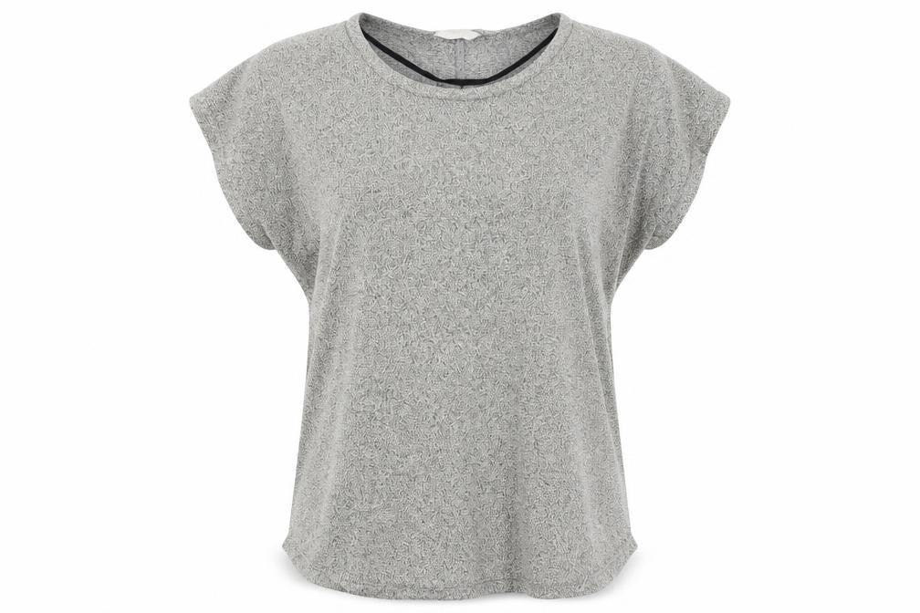 Preworn Womens Gold  Jersey Basic T-Shirt Size L