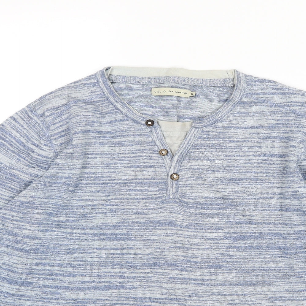 Celio Girls Blue  Knit Pullover Jumper Size M