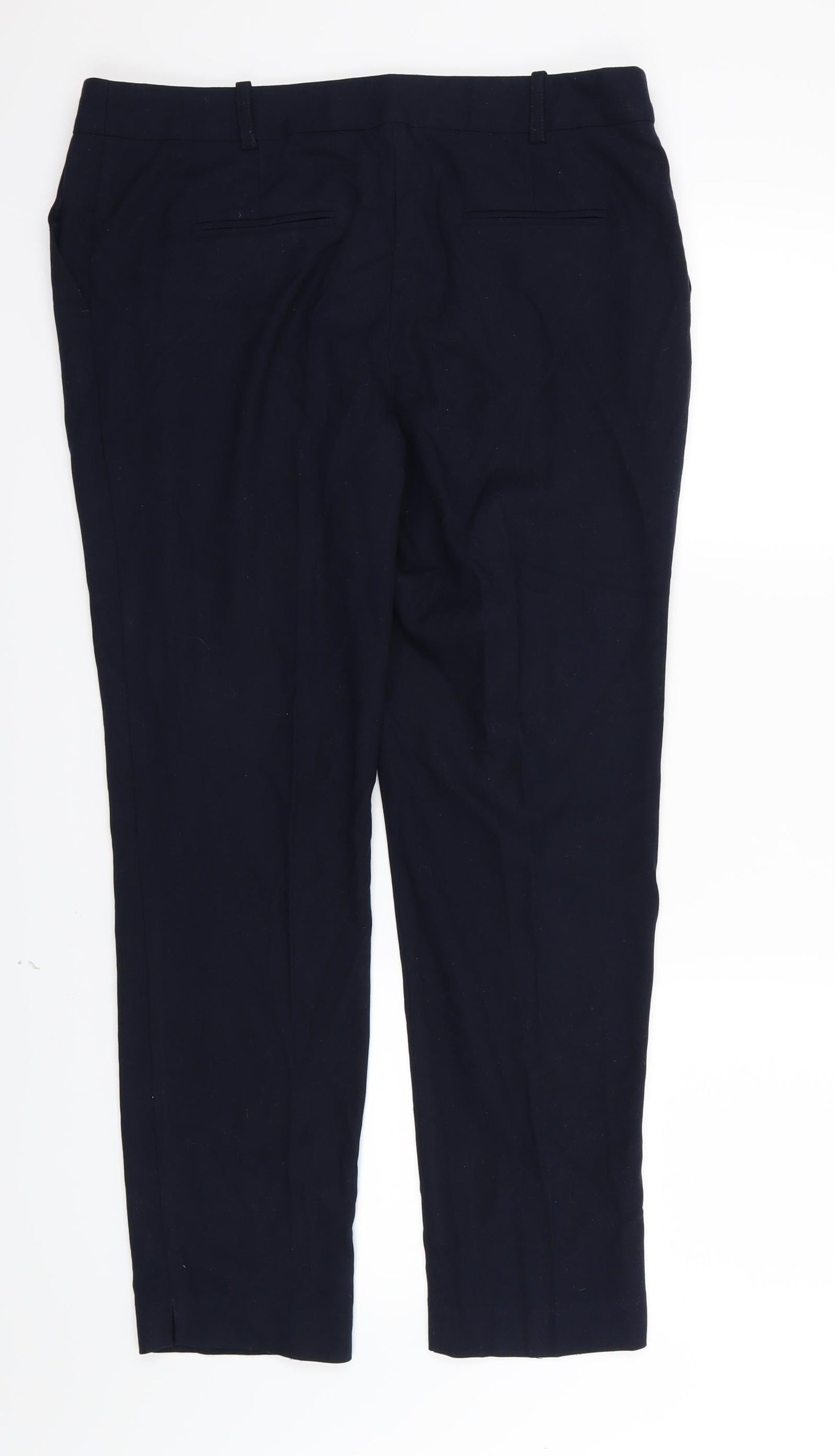 NEXT Womens Blue  Rayon Trousers  Size 12 L28 in