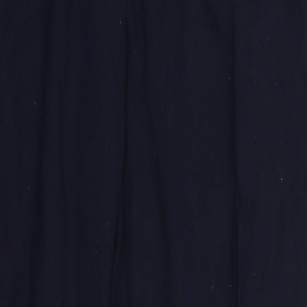 NEXT Womens Blue  Rayon Trousers  Size 12 L28 in