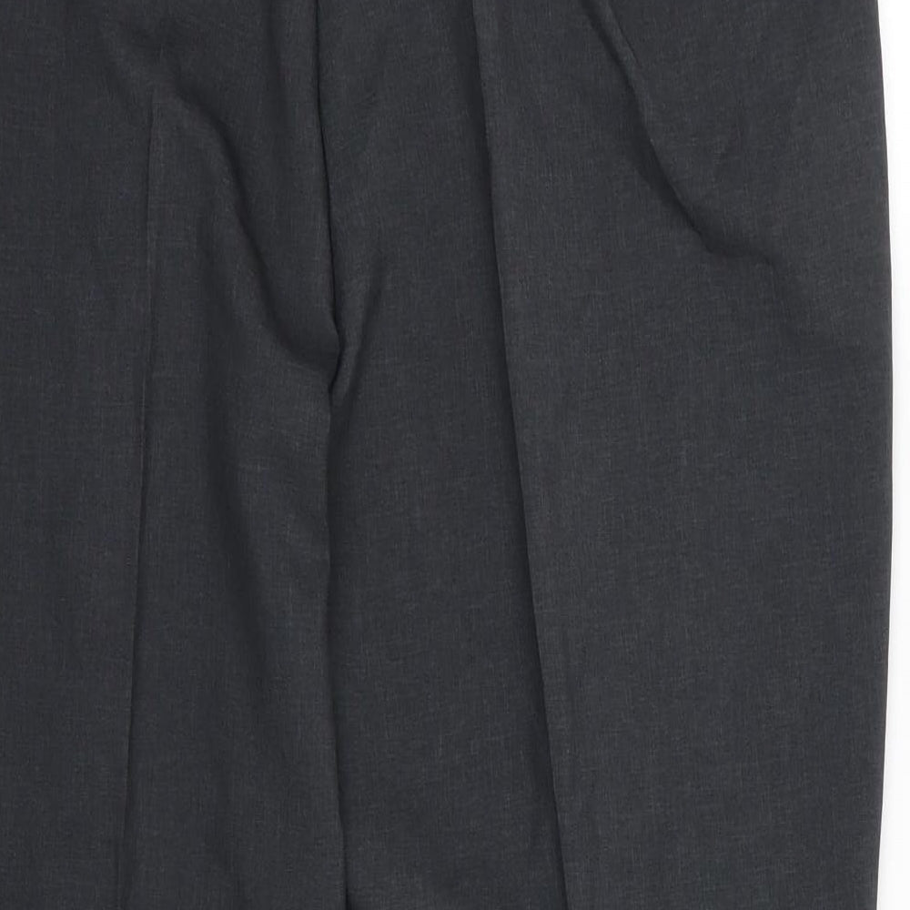 Damart Womens Grey  Rayon Trousers  Size 18 L27 in