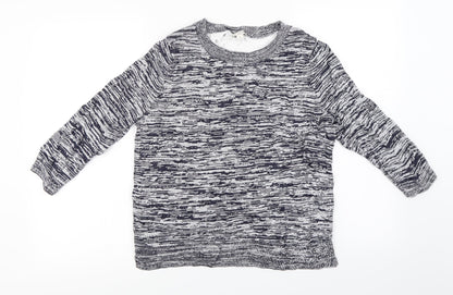 Additional front view of Gap women’s blue jumper, size M