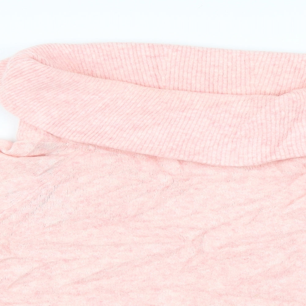 H&M Womens Pink   Pullover Jumper Size M